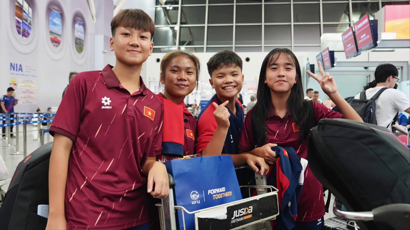 ĐT U17 nữ Việt Nam bắt đầu chuyến tập huấn tại Đức