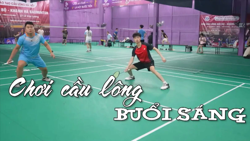 Chơi cầu lông buổi sáng | Nhịp sống Hà Nội | 11/09/2025