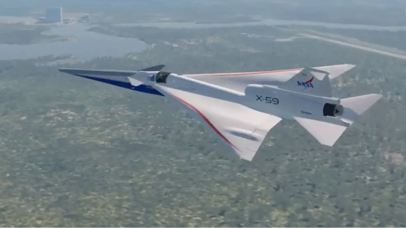 NASA thử nghiệm X-59 giảm tiếng nổ siêu thanh