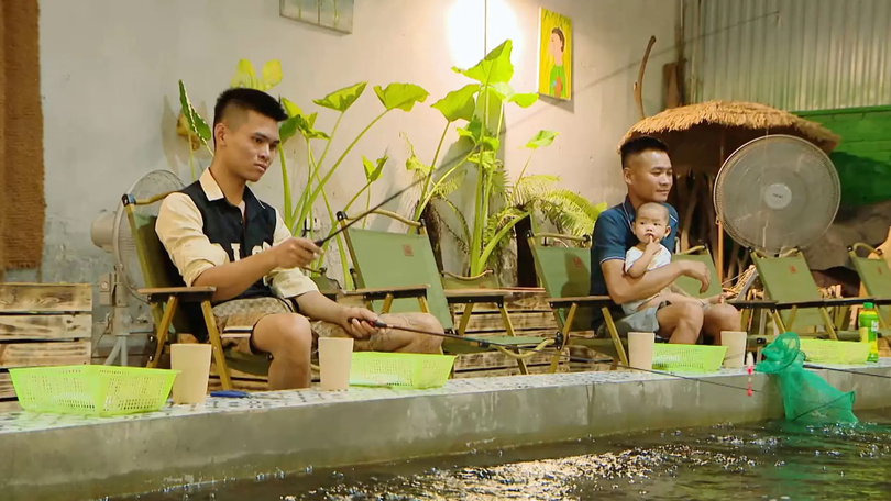 Câu tôm thư giãn cuối tuần