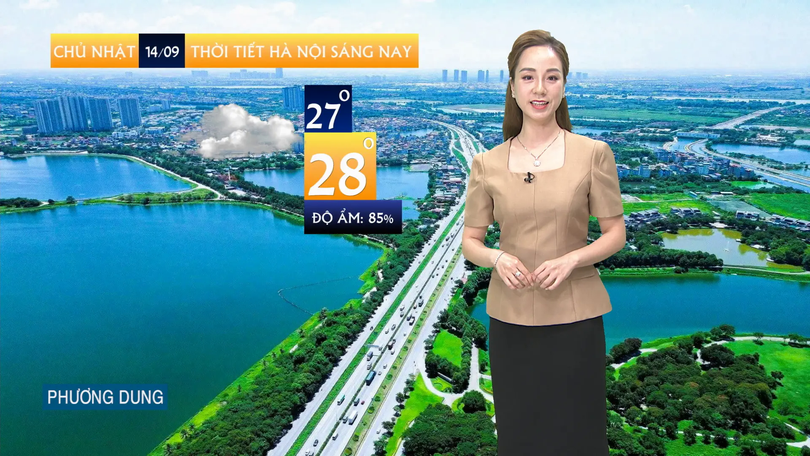Dự báo thời tiết sáng | 14/09/2025