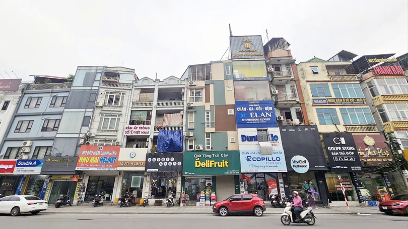 Nhà phố Hà Nội được rao bán gần 3 tỷ đồng/m2