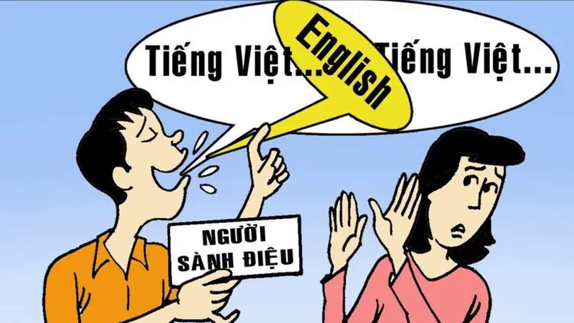 'Bệnh' sính ngoại ngữ