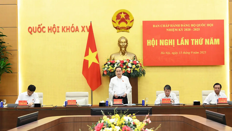 Hội nghị lần thứ Năm, Ban Chấp hành Đảng bộ Quốc hội