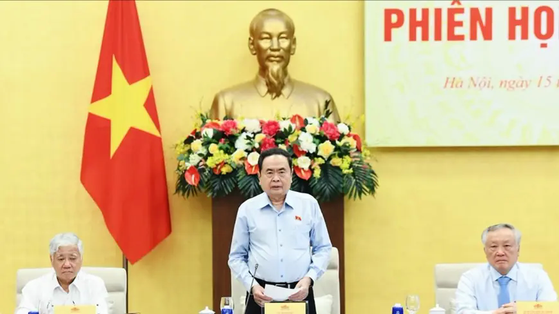 Chủ tịch Quốc hội chủ trì phiên họp thứ hai Hội đồng Bầu cử