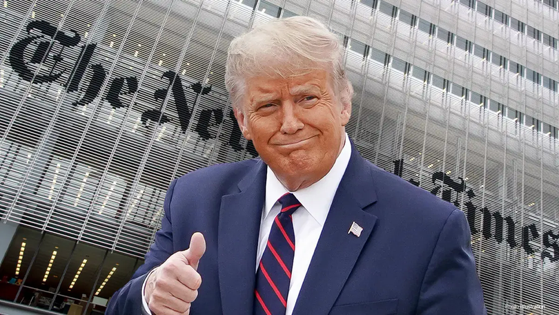 Ông Trump kiện báo New York Times tội phỉ báng
