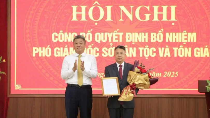 Sở Dân tộc và Tôn giáo Hà Nội có tân Phó Giám đốc