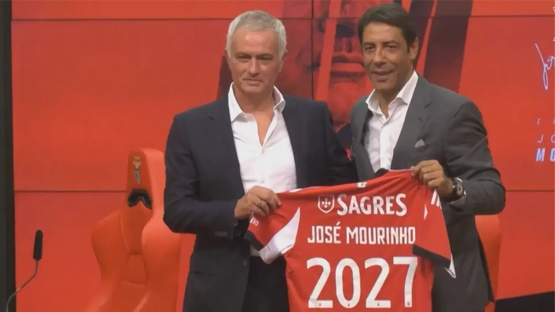 Ông Mourinho chính thức dẫn dắt Benfica