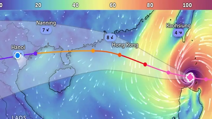 Siêu bão Ragasa áp sát, Philippines đóng cửa trường học, văn phòng