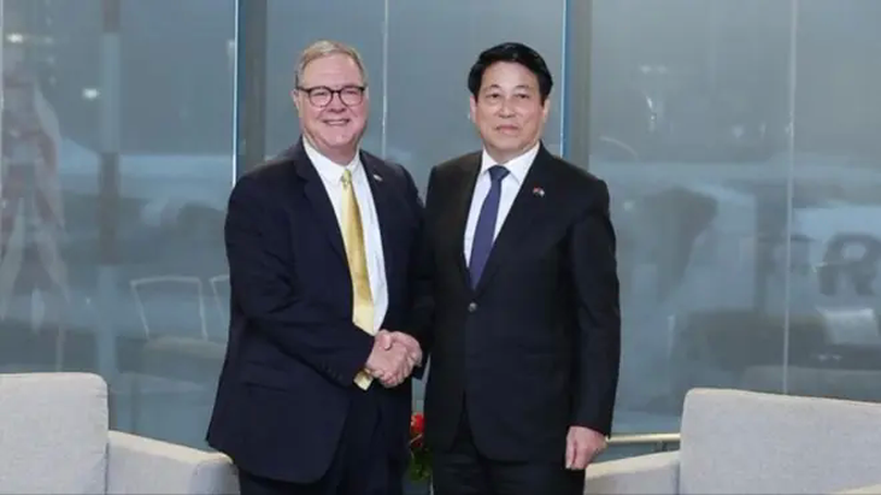 Chủ tịch nước Lương Cường tiếp Phó Thống đốc bang Washington