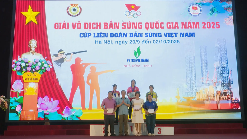 Khai mạc giải bắn súng vô địch quốc gia