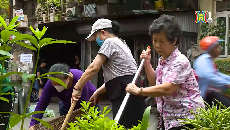 Phụ nữ Giảng Võ đồng lòng xây dựng môi trường sạch đẹp | Người tốt quanh ta | 24/09/2025