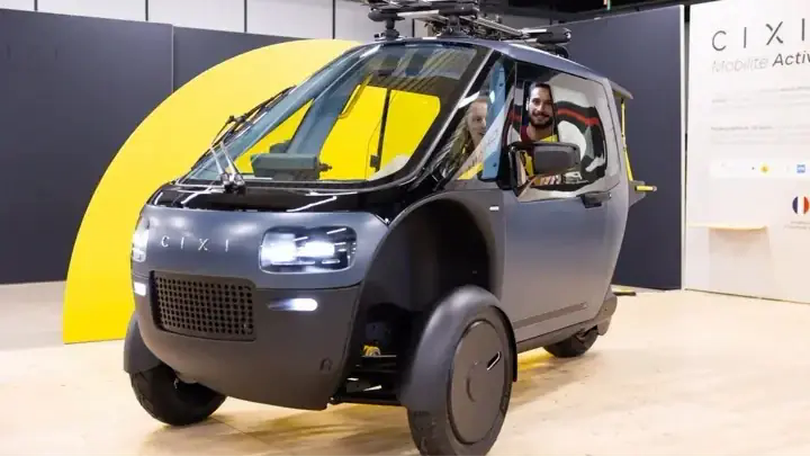 Chiếc xe ba bánh có thể chạy 120km/h