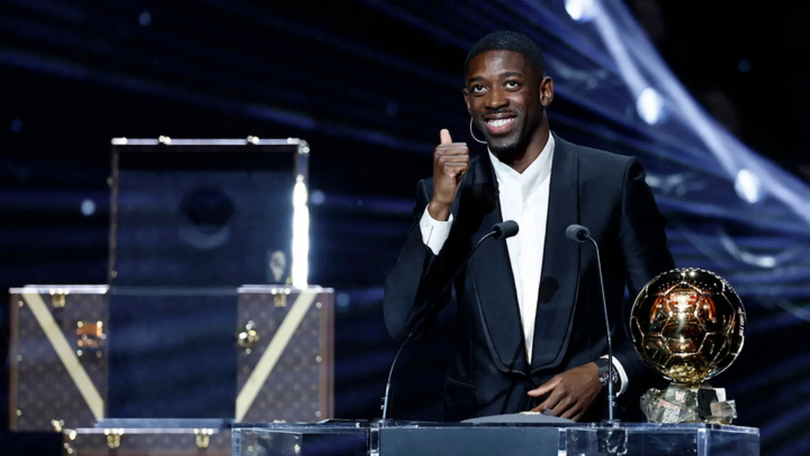 Ousmane Dembele giành Quả bóng vàng 2025