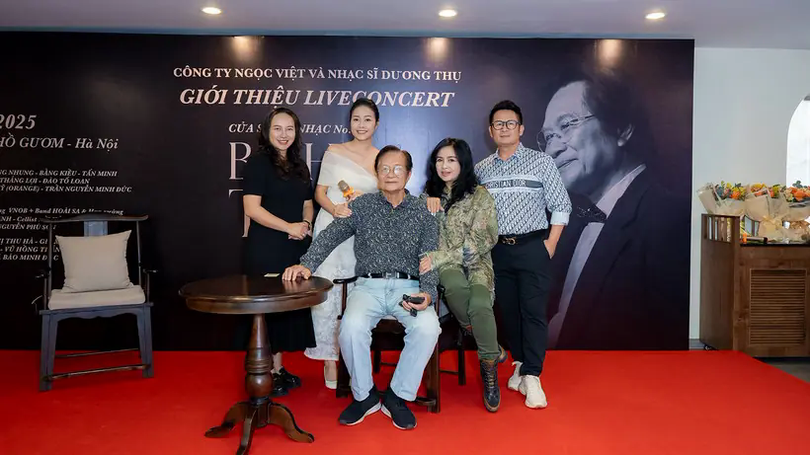 Nhạc sĩ Dương Thụ công bố live concert mới