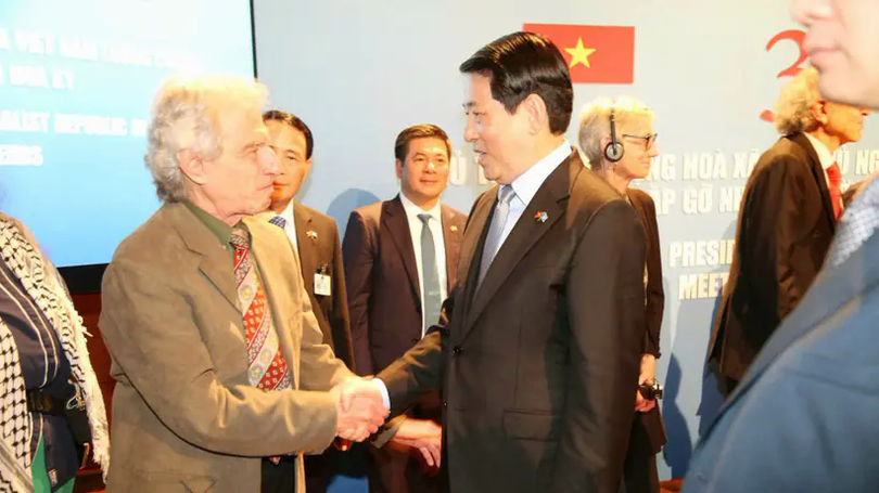 Chủ tịch nước tri ân bạn bè Mỹ vì hòa bình Việt Nam