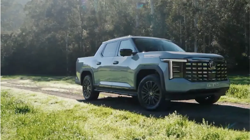 MG U9 - Mẫu bán tải mới đấu Ranger và Hilux