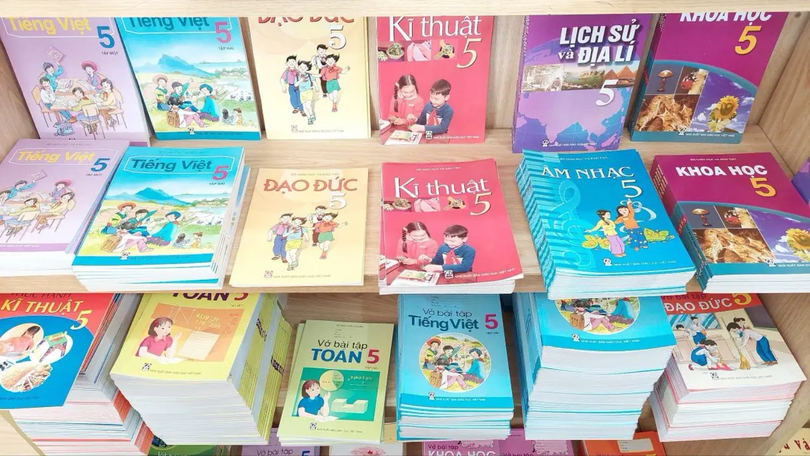 Sẽ sử dụng bộ SGK dùng chung từ năm học 2026-2027