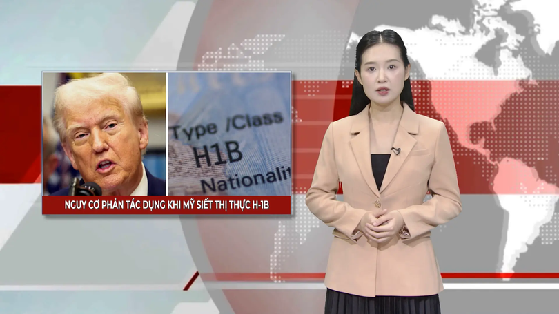 Nguy cơ phản tác dụng khi Mỹ siết thị thực H-1B | Nhìn ra thế giới | 24/09/2025
