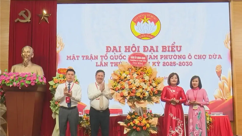 MTTQ phường Ô Chợ Dừa chú trọng đối thoại, hiệu quả giám sát