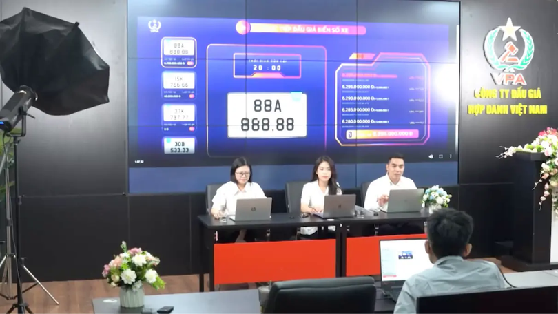 Sắp đấu giá loạt biển số ngũ quý các tỉnh