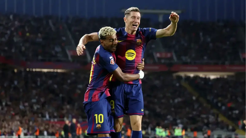 Barcelona lấy lại ngôi đầu bảng từ tay Real Madrid