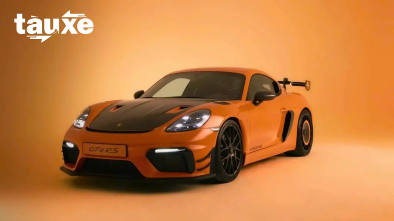Mẫu xe độc bản Porsche 718 Cayman lấy cảm hứng từ hoa tulip | Bản tin Tàu và Xe | 03/09/2025