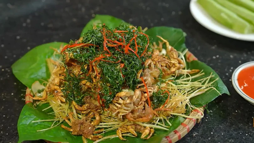 Cua đồng lá lốt | Món ngon ở Hà Thành | 04/09/2025