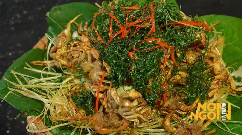 Cua đồng lá lốt