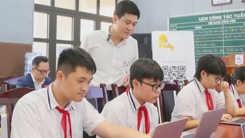 Ngôi trường tiên phong thực hiện mô hình 'Lớp học số Google'