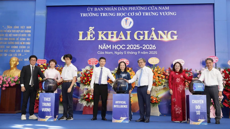 Trường THCS Trưng Vương hội nhập kỷ nguyên số