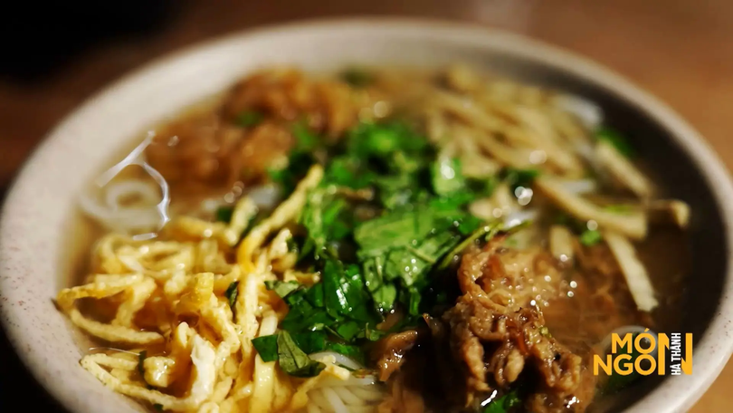 Bún nấm thang – hương vị chay mùa Vu Lan