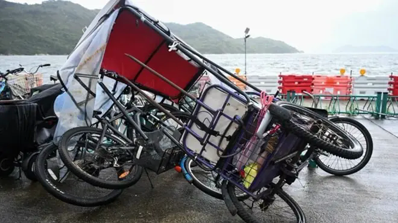 Bão Tapah đổ bộ tỉnh Quảng Đông, Trung Quốc