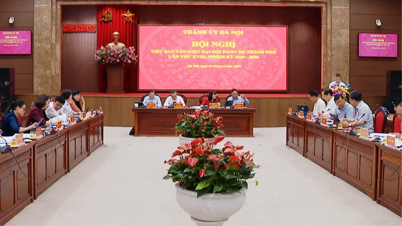 Văn kiện Đại hội Đảng bộ Thành phố: Tư duy Thủ đô - hành động Hà Nội | Hướng tới Đại hội Đảng | 12/06/2025