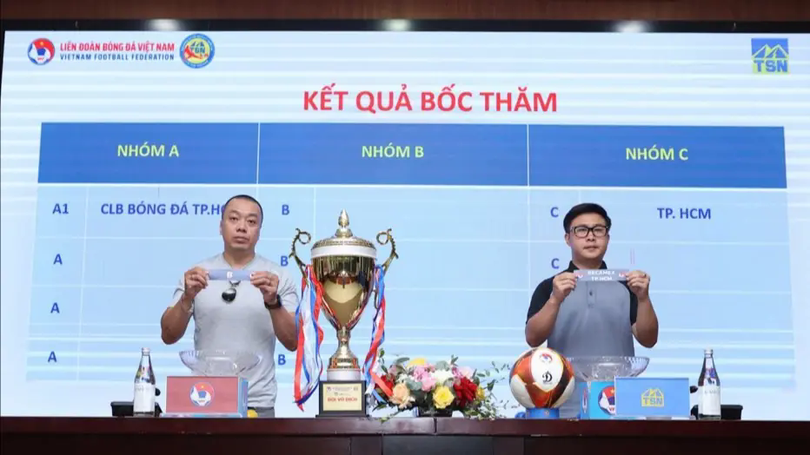 Bốc thăm VCK U17 Quốc gia 2025 đầy kịch tính