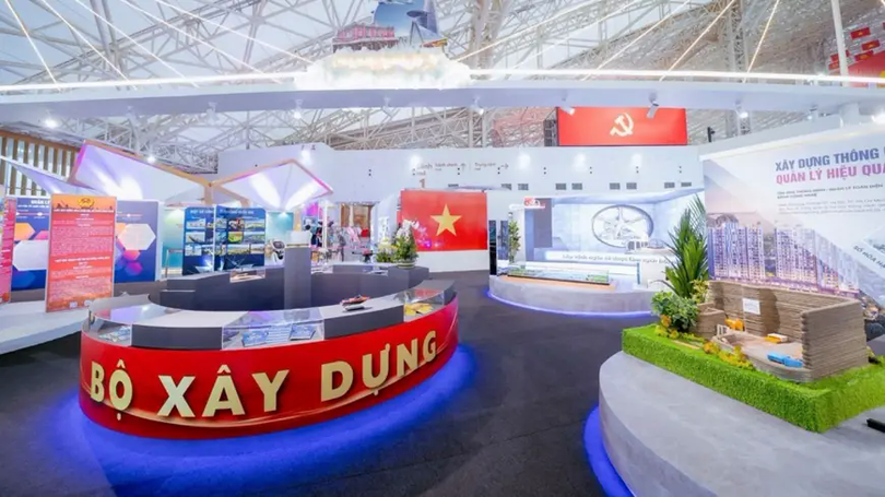 Triển lãm ngành Xây dựng thu hút khách tại Đông Anh