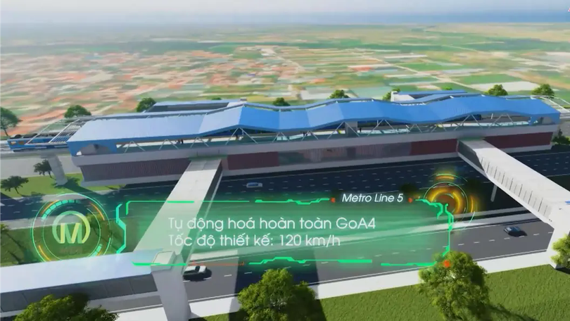 Đẩy nhanh tiến độ GPMB tuyến metro Văn Cao - Hòa Lạc