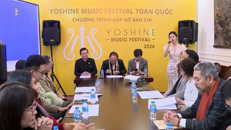Yoshine Music Festival 2026: Kiến tạo tài năng âm nhạc trẻ