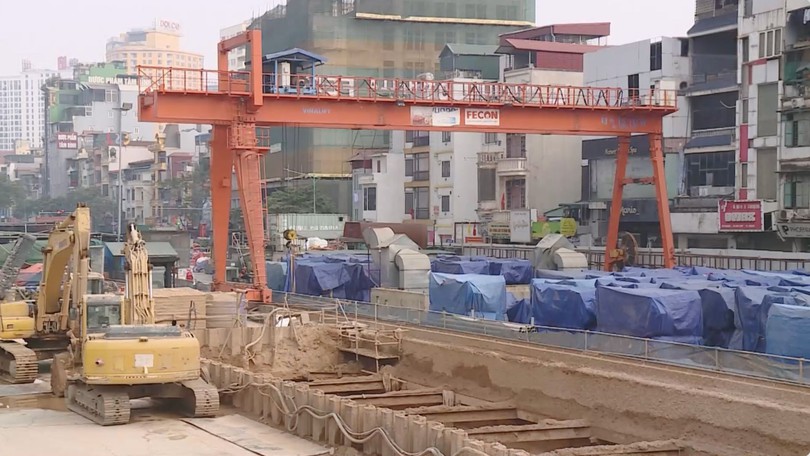 Hoàn thành thu gọn rào chắn thi công dự án metro Nhổn