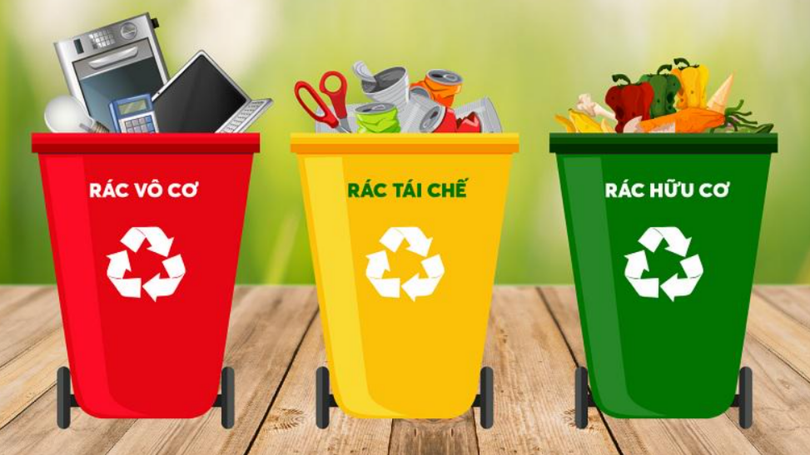 Phân loại rác ngay từ mỗi gia đình