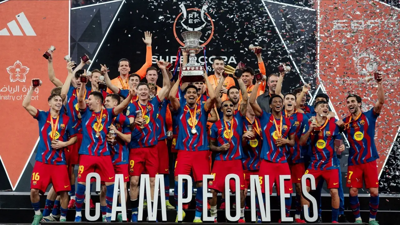 Barcelona bảo vệ thành công danh hiệu Siêu cúp Tây Ban Nha