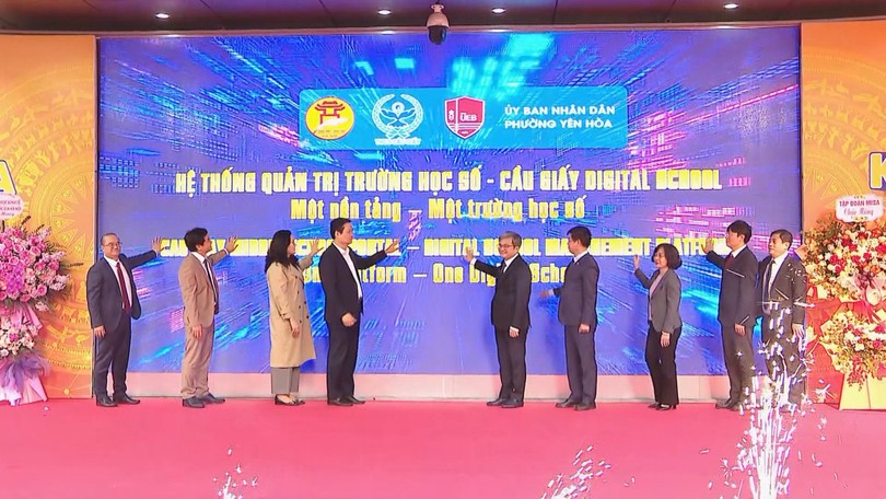 Vận hành thử nghiệm hệ thống quản trị trường học số