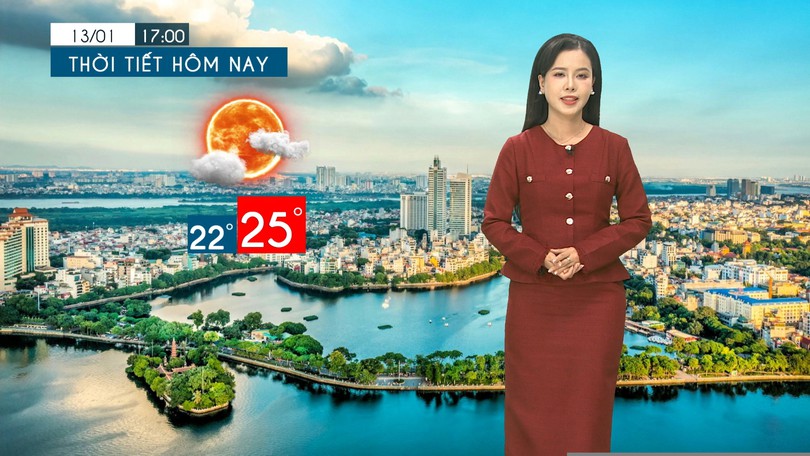 Dự báo thời tiết tối | 13/01/2026
