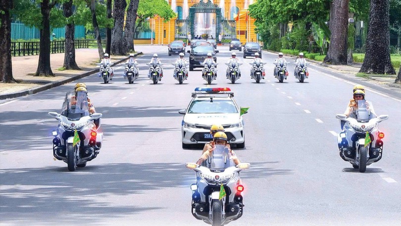 Lịch cấm đường và phân luồng giao thông phục vụ Đại hội XIV của Đảng