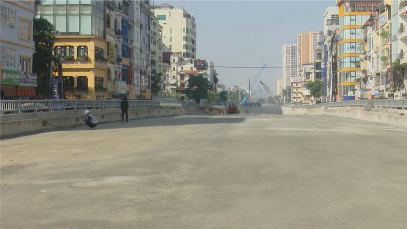 Hầm chui Kim Đồng dự kiến thông xe kỹ thuật ngày 10/2