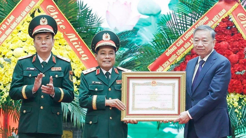 Tổng cục Hậu cần - Kỹ thuật nhận danh hiệu Anh hùng LLVT nhân dân