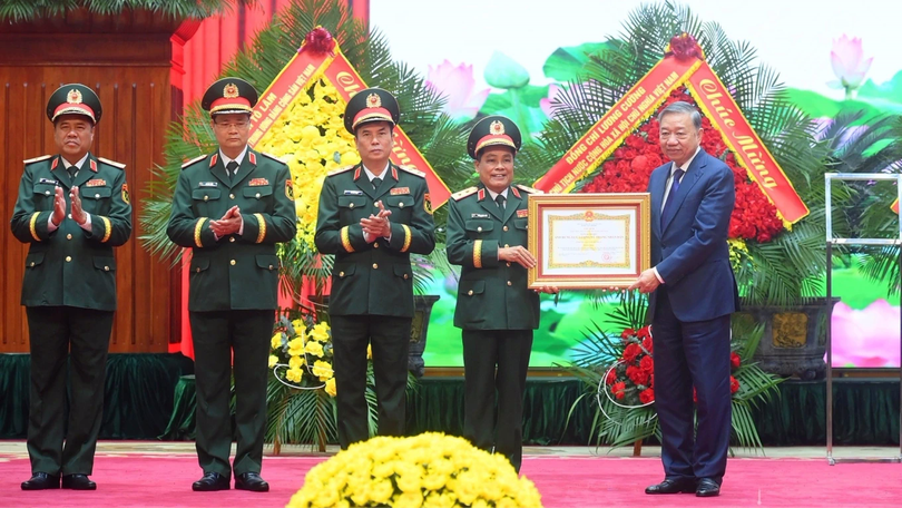 Tổng cục Hậu cần – Kỹ thuật đón nhận danh hiệu Anh hùng LLVTND