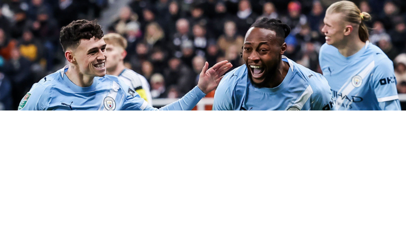 Manchester City thắng Newcastle tại lượt đi Cúp Liên đoàn Anh