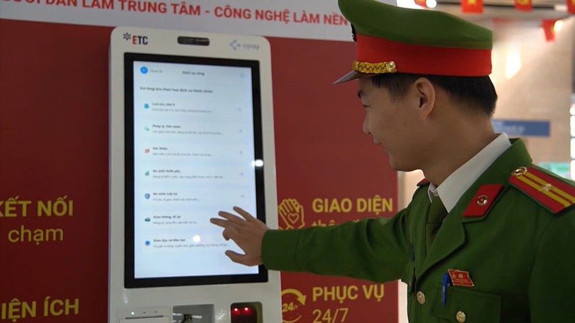 Hà Nội vận hành thí điểm mô hình 'Trạm cảnh sát thông minh'