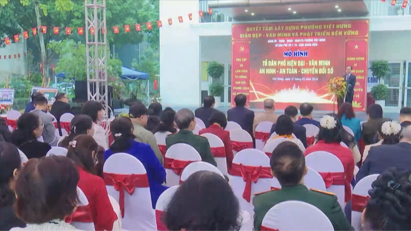 Tổ dân phố hiện đại – Quyết tâm từ cơ sở